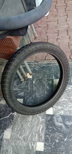 Gs 150 rear tyre and tube