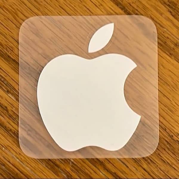 Apple Sticker 100% genuine 0