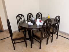 5 seater sofa and dining table