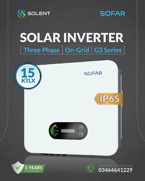 15kw Sofar / ON-Grid Inverter / Solar panel Inverter 0