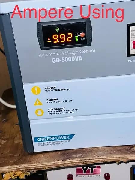 Imported Digital Servo Motor Stabilizer 100% copper auto voltage 2