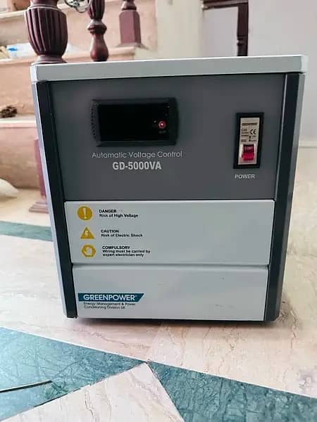 Imported Digital Servo Motor Stabilizer 100% copper auto voltage 12