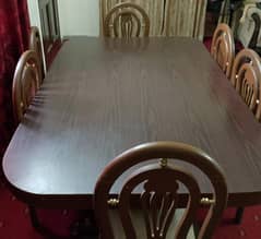 Dining Table with 6 chairs