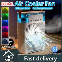 3 In 1 Fan Alr Conditioner Household Small Air Cooler LED Night