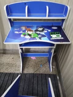 Ben 10 Study Tabel and Chair set or kids