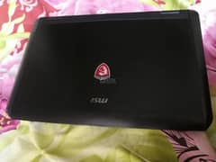 MSI laptop GTX