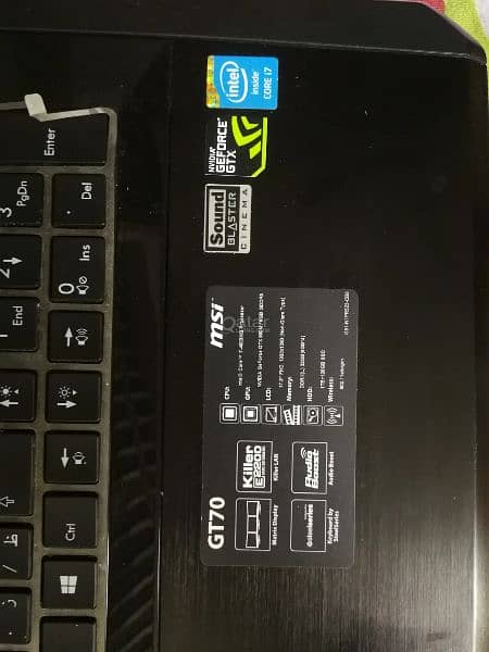 MSI laptop GTX 3