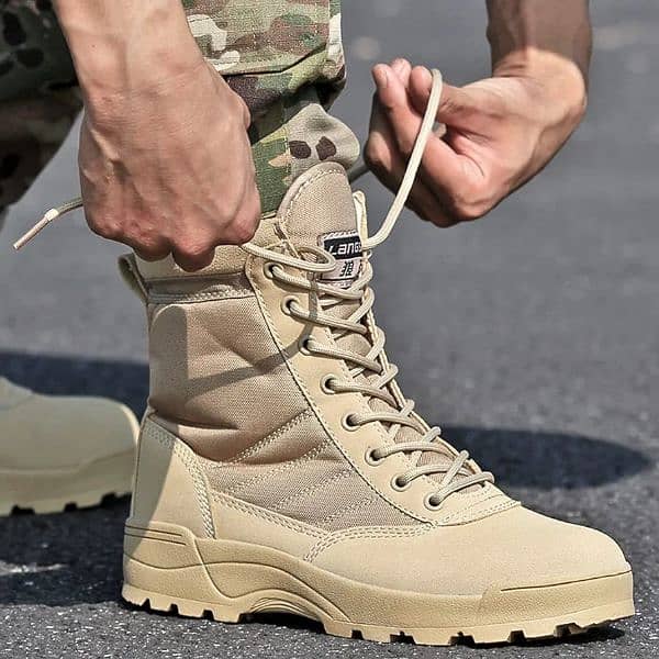 Swat Hiking Shoes, military Style New Long Shoes,(on Factory Price) 3