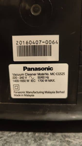 Panasonic Vaccum Cleaner for sale 3