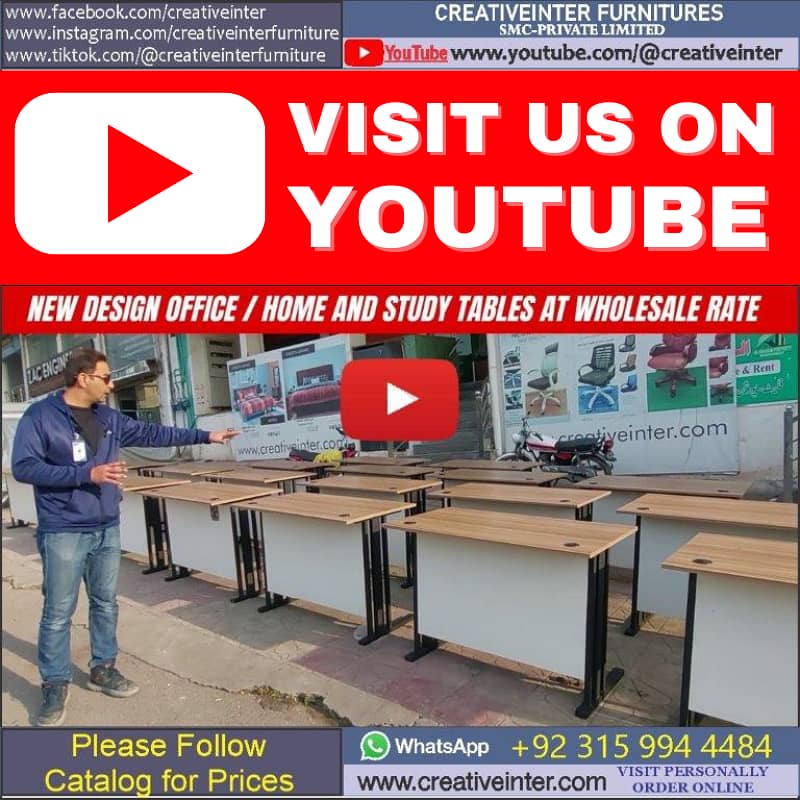 Office Conference Tables Side Reception Desk Counters Workstations 5