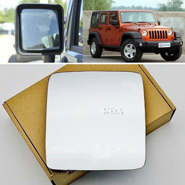 Jeep Wrangler side mirror 4