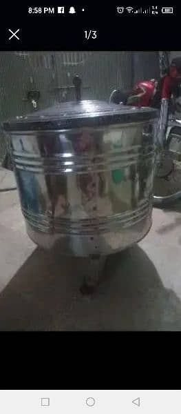 gas tanoor slightly used excilnt condition 2