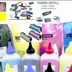 printer repairing toner refilling