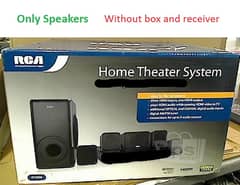 Original RCA 5.1 speakers Subwoofer high quality 600W RMS