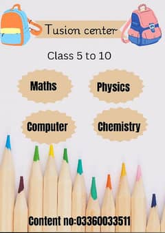 tusion available for class 5 to 10