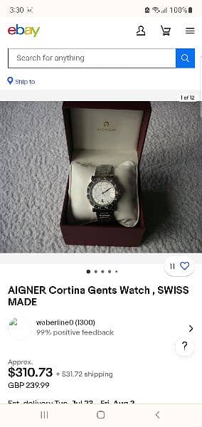 Aigner watch 8