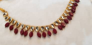 Kundan Choker Necklace Jewellery Set For party/wedding/gifting purpose