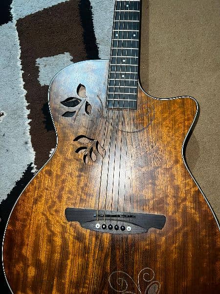 Sqoe SQ-I semi-acoustic guitar for sale 9