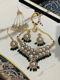 Original indian Kundan Bridal Set For Sale