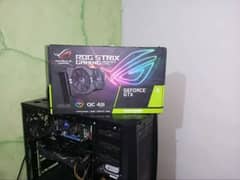 Asus Rog Strix 1650 super gaming mind blowing condition GPU