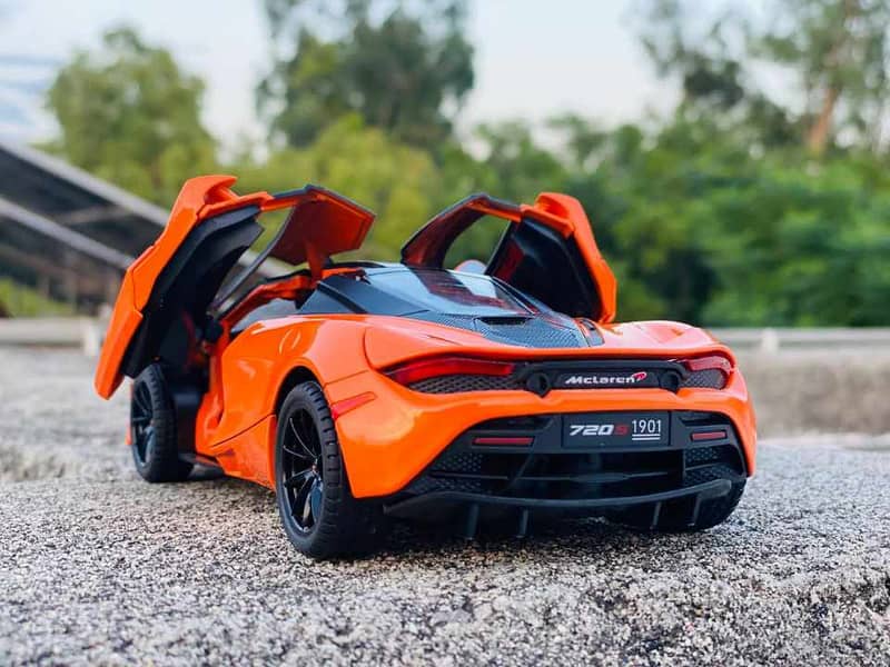 McLaren 720S Model Car Die-cast Metal body car 3