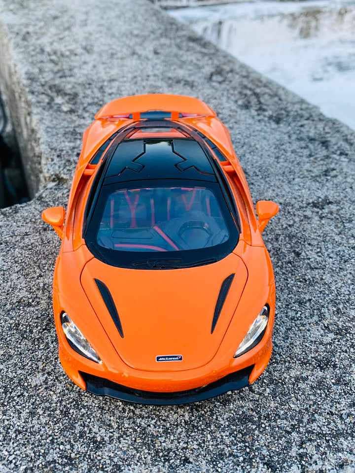 McLaren 720S Model Car Die-cast Metal body car 6