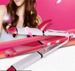 3 in 1 Hair Straightener Curling Irons