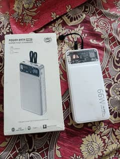 Power Bank 20,000 mah 66 w fast charging