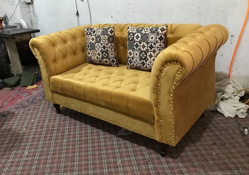 Sofa set / L Shape sofa / Cheaster sofa / Wooden sofa 3