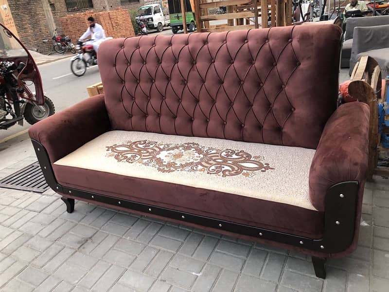 Sofa set / L Shape sofa / Cheaster sofa / Wooden sofa 6