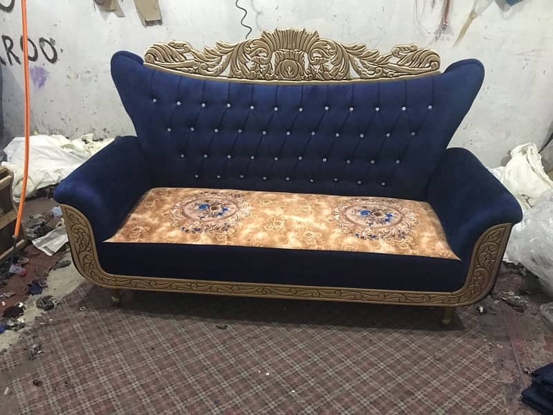 Sofa set / L Shape sofa / Cheaster sofa / Wooden sofa 19