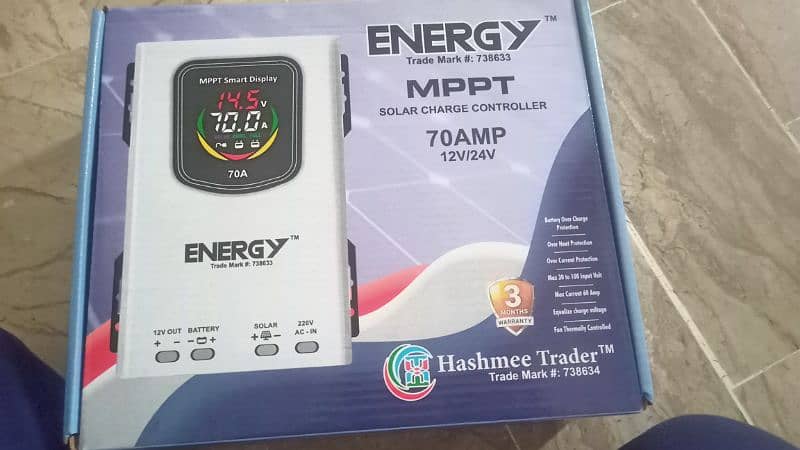 NEW ENERGY MPPT CHARGE CONTROLLER HYBRID 0