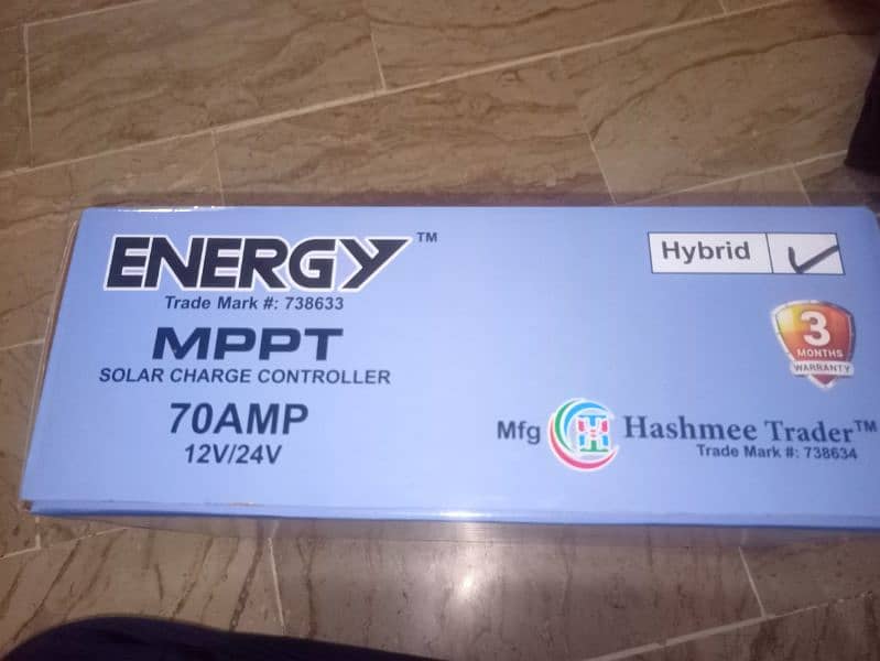 NEW ENERGY MPPT CHARGE CONTROLLER HYBRID 1