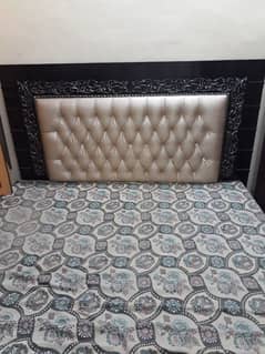 double bed with mattress bed side tables. sofa . dressing table. cabinet