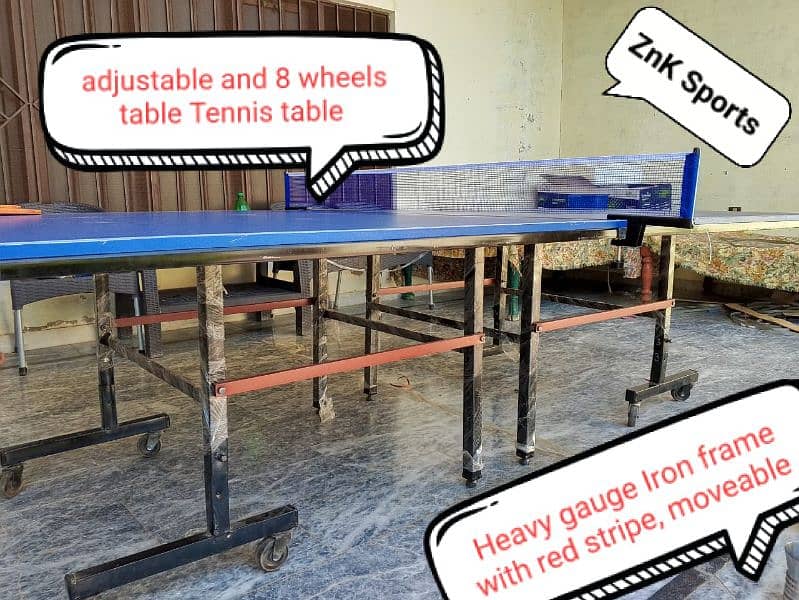 Table tennis table 8