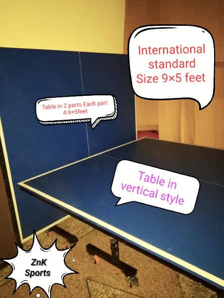 Table tennis table 9