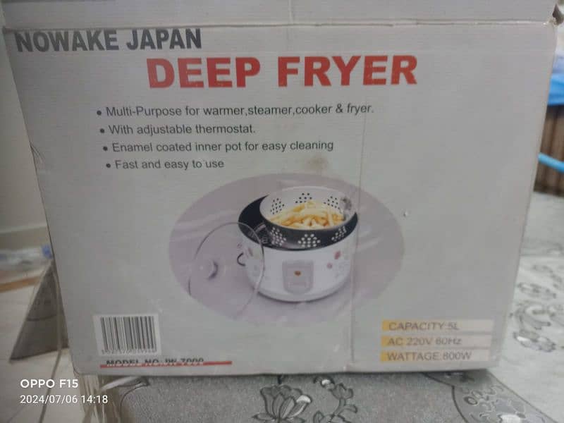 Novake Japan Electric Deep Fryer 13