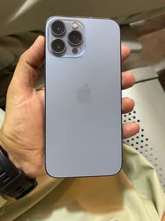 Apple Iphone 13 pro max, PTA approved, 256 GB, Sierra Blue
