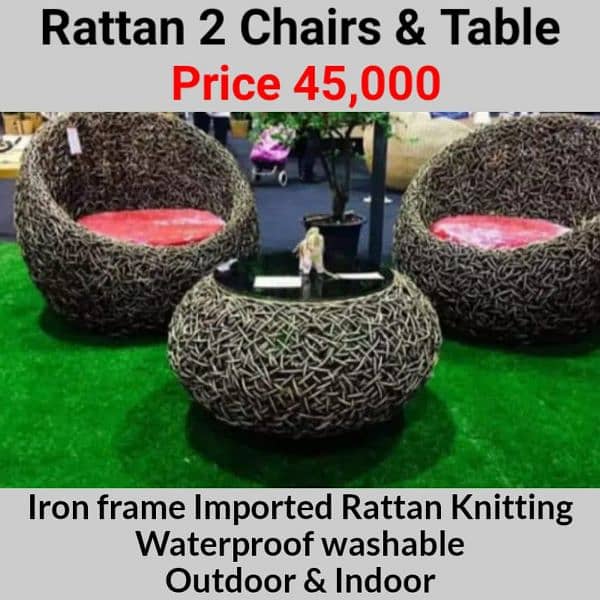 indoor outdoor Rattan furniture 14