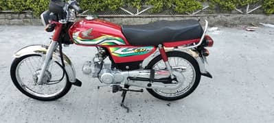 Honda CD 70 model 2023 Rawalpindi number 03341511728