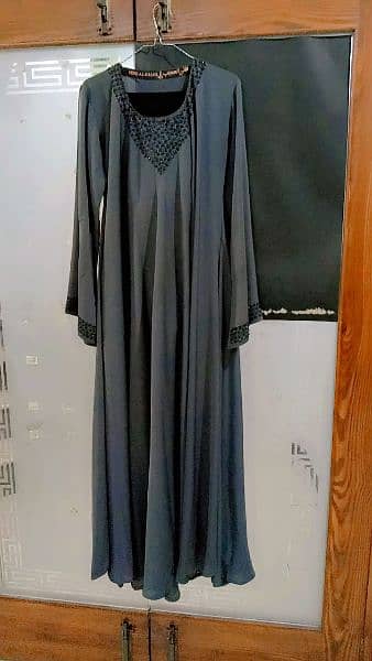 Umbrella shape Abaya 1