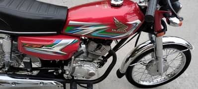 Honda CG125 model 2023 Rawalpindi number