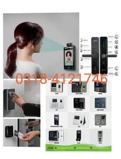 zkteco fingerprint attendence/ smart wifi fingerprint handle door lock