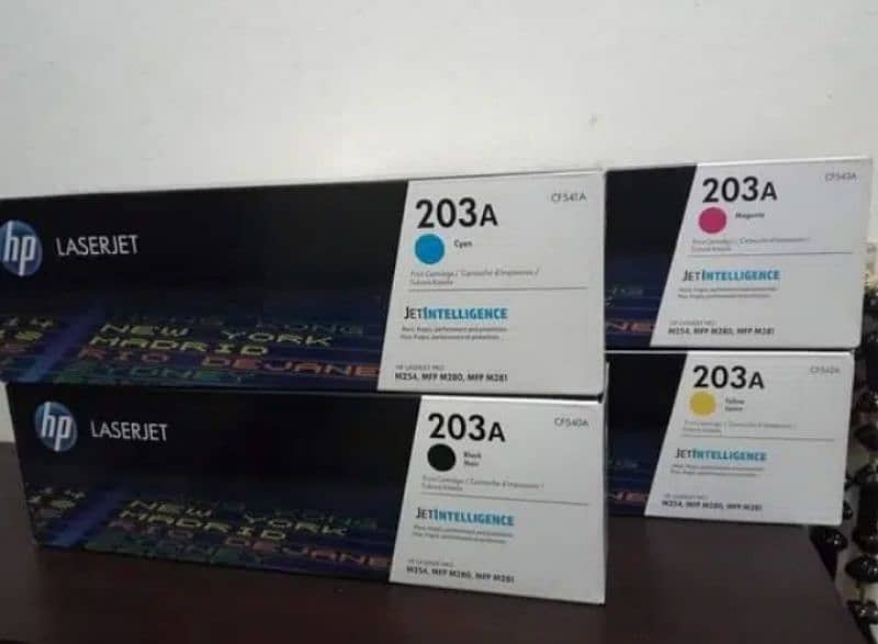 HP Colour Laserjet 203A Toner Set 0