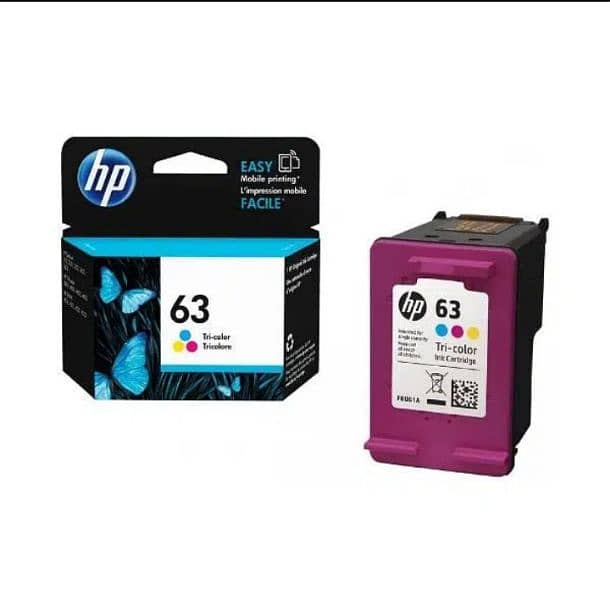 HP 63, 123, 61 Inkjet Cartridge for Deskjet Printer 1