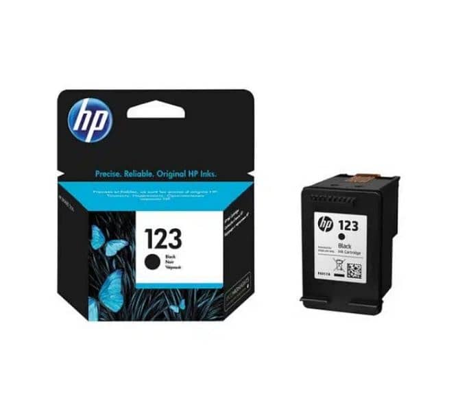 HP 63, 123, 61 Inkjet Cartridge for Deskjet Printer 2