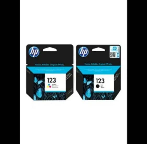 HP 63, 123, 61 Inkjet Cartridge for Deskjet Printer 3