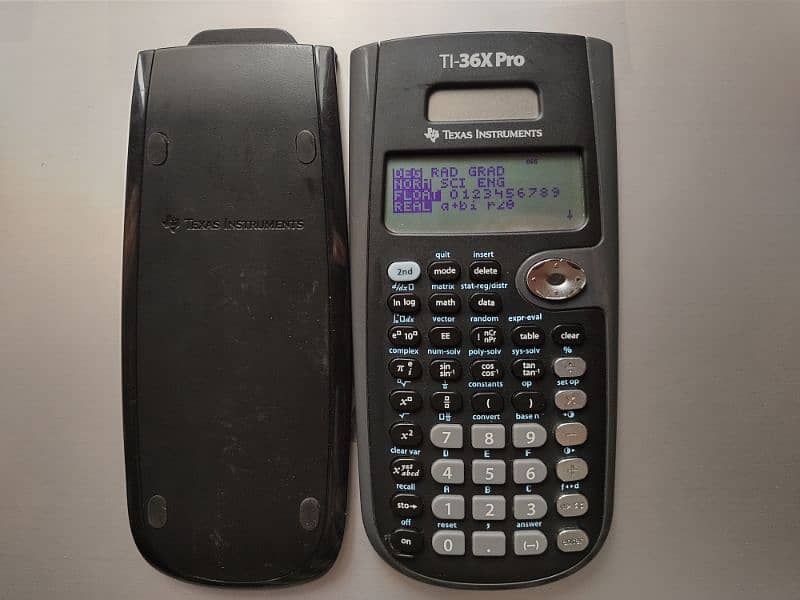 TEXAS INSTRUMENTS TI-30XB ,TI-30X PRO, TI-36X PRO MULTIVIEW CALCULATOR 4