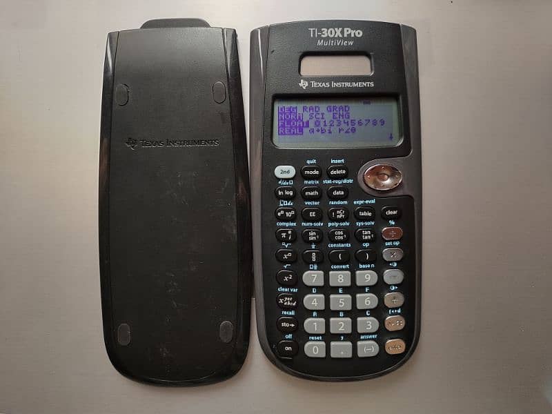 TEXAS INSTRUMENTS TI-30XB ,TI-30X PRO, TI-36X PRO MULTIVIEW CALCULATOR 5