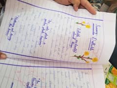 Handwriting in English and Urdu